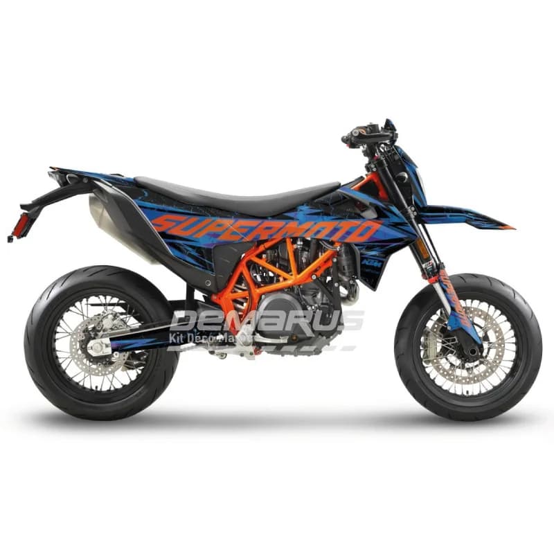 Kit déco moto Kit Déco KTM 690 SMC R (2019-2026) | Édition Foudre - Vue 1