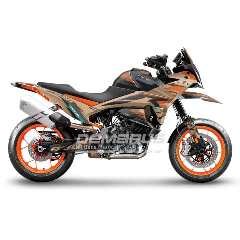 Kit déco moto Kit Déco KTM 890 SMT (2023-2026) | Édition Commando - Vue 1